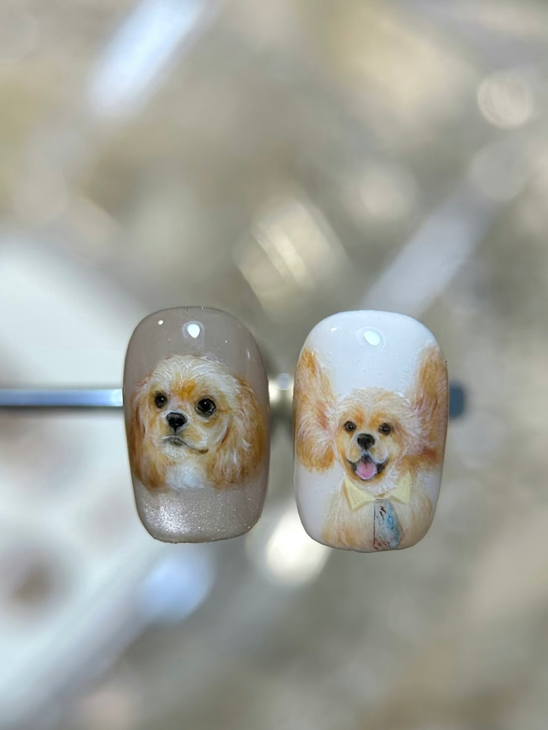 Custom Pet Portrait Press-On Nails | Wear Your Love
