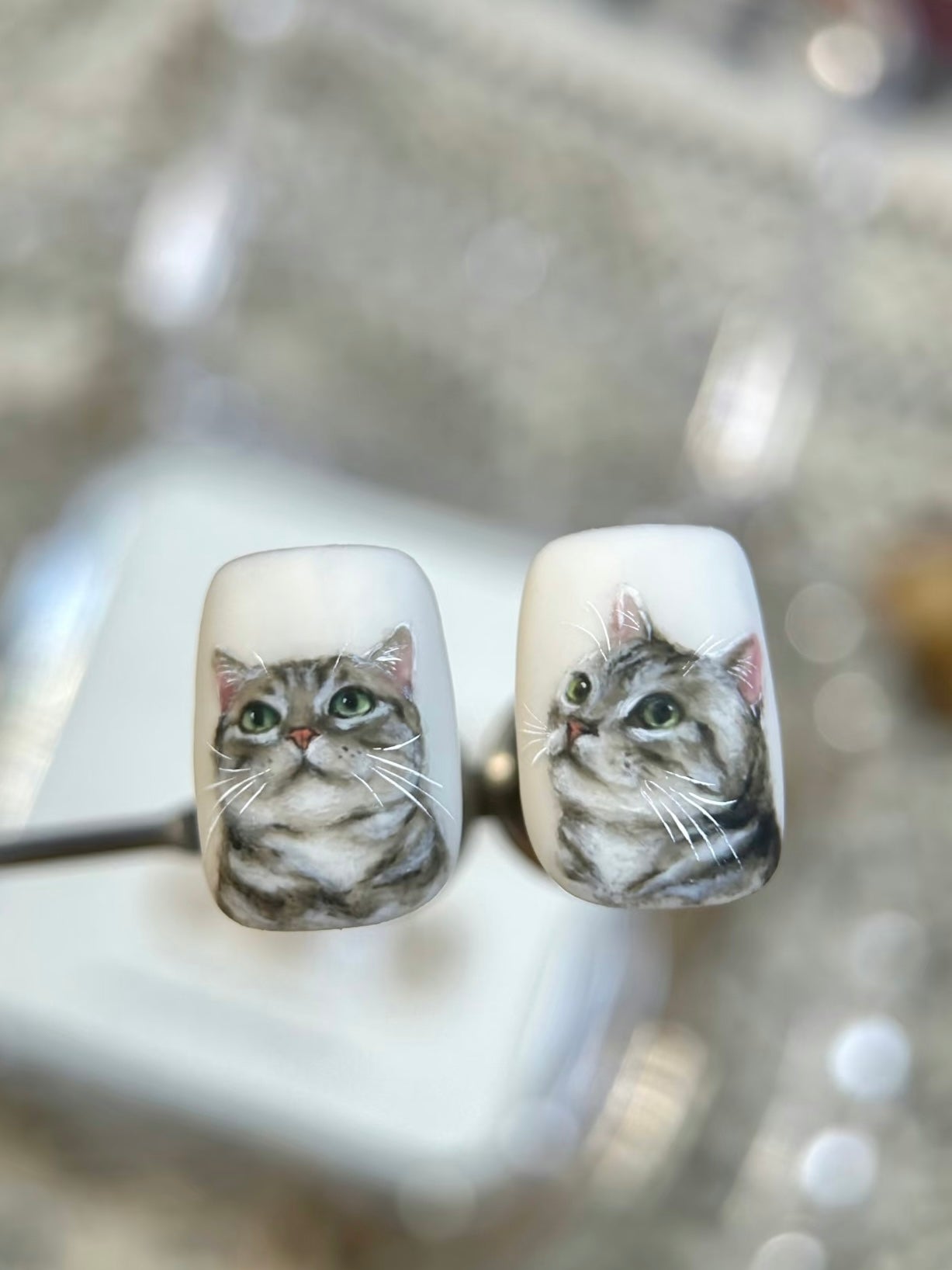 Custom Pet Portrait Press-On Nails | Wear Your Love