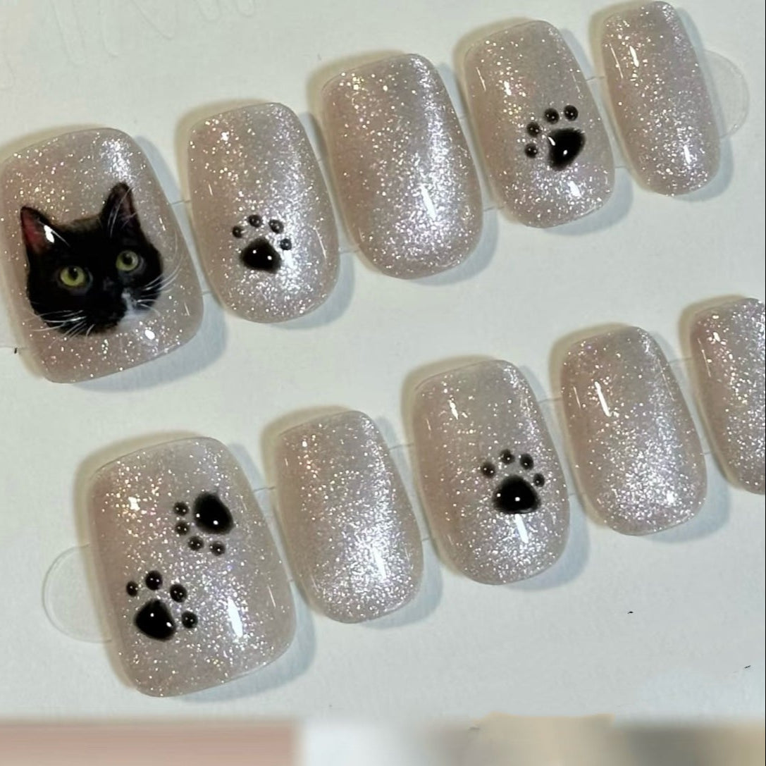 Custom Pet Portrait Press-On Nails | Wear Your Love